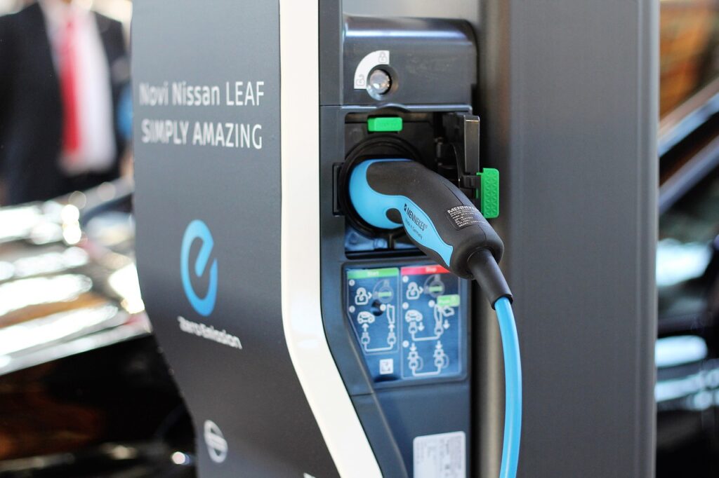 charging station, nissan leaf charging, auto show zagreb 2018-3325418.jpg